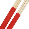 M MBAT TZ-60 Shelf Drum Accessory Kit Shelf Drum Wire Brushes + Nylon Drumsticks + Sticks Black Pouch Percussion Accessories