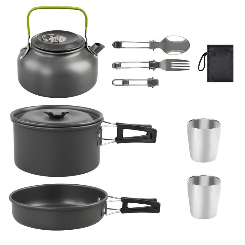 Hanlu DS-308 Outdoor Cookware & Utensil Set