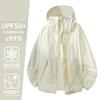 Ice silk sunscreen clothing women's 1011 new summer outdoor skin-friendly and breathable anti-ultraviolet light and thin sunscreen clothing jacket
