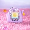BUBBLELOGUS Tamagotchi Silicone Protective Cover Cute Case Compatible with Charging Port Wrist Strap Stickers Included [For Uni] & (Purple)