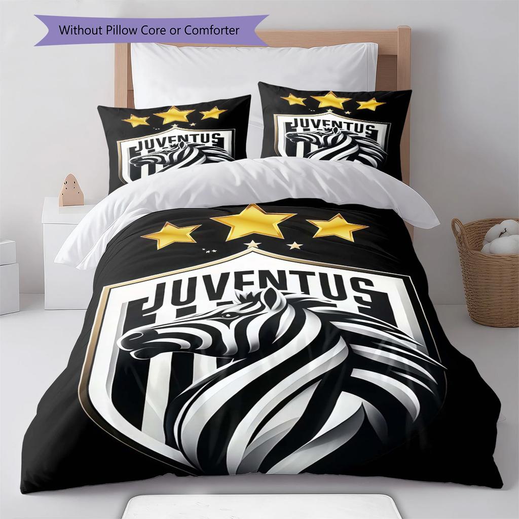 Juve Beddengoed Dekbedset Dekbedovertrek Kussensloop Huisdecoratie Verjaardagscadeau (1 dekbedovertrek + 2 kussenslopen, zonder binnenkussen)