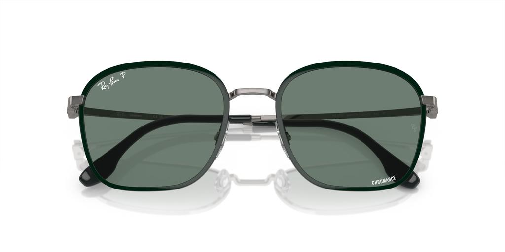 Ray-Ban RB3720 Gunmetal Sunglasses with Polarized Glass Lenses