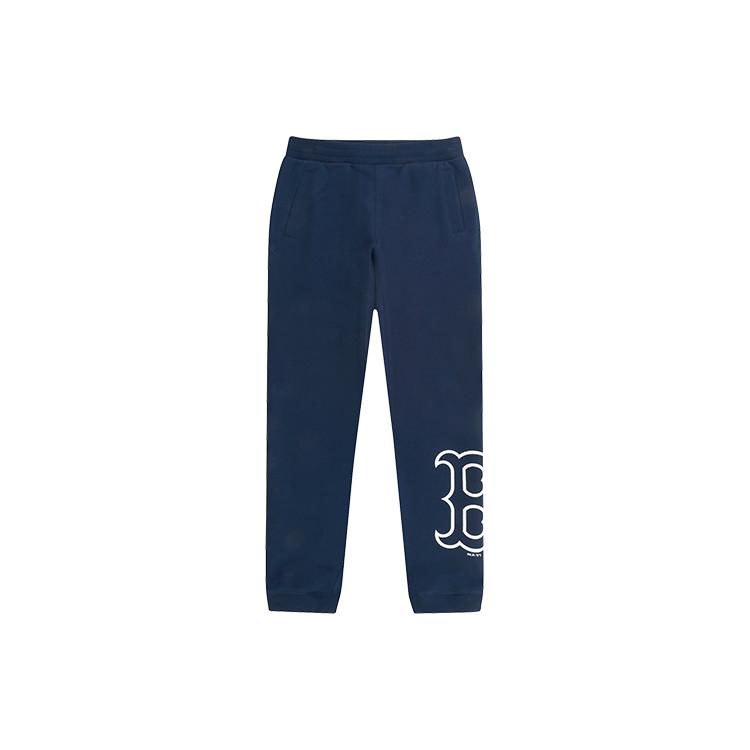 New MLB Knitted Sports Pants Unisex Blue 31TP03111-43N