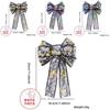 Stunning Halloween Bow Decoration With Glowing Skeleton And Pumpkin Designs For Festive Parties