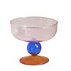 Colorful Glass Bowl Icecream Bowl Glass Bowl for Yoghurt Cute Japanese Tableware Soup Bowl Fruit Bowl Glass Spoon