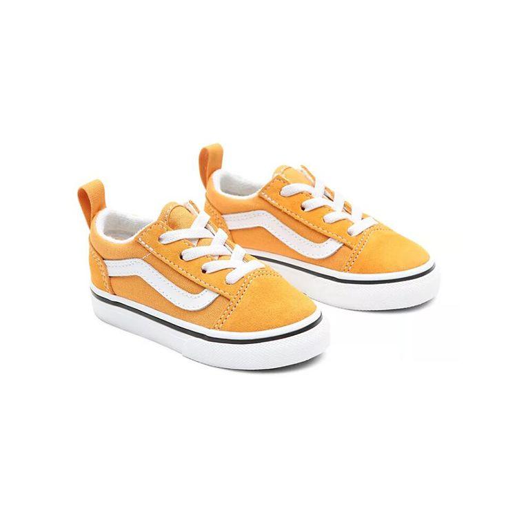 Vans Old Skool Low Top Walking Shoes Baby Shoes Yellow VN0A4TZO3SP