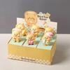 Butter Bear Blind Box Figure: Internet Celebrity Milky Little Bear Doll for Desktop or Car Decoration and Birthday Gift.