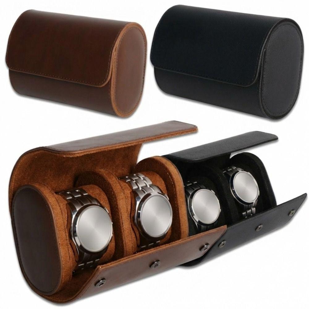 Protective Watch Travel Roll Multi-Slot Watch Storage Box Vintage Watch Holder Watch Accessories