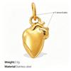 Luxury 3D Landmark Pendant Cocktail Glass Ornament