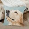 Golden Retriever Throw Cushion Covers Chair Living Room Pillowcase Cozy Zipper Sofa Pillow Covers Bedroom Indoor Home Decor
