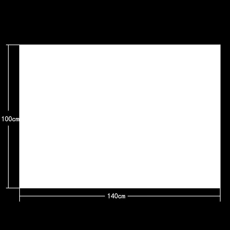 XiHe Disposable Waterproof PE Tablecloth