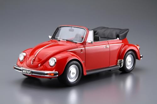 Aoshima Bunka Kyozai (AOSHIMA) Modelové auto č.. 75 1/24 Volkswagen 15ADK Brouk 1303S Kabriolet '75 Plastikový model