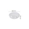 Creative Water Ripple Glass Salad Bowl Dessert Yogurt Bowl Thick Soup Bowls Restaurant Molecular Cuisine Specialty Tableware