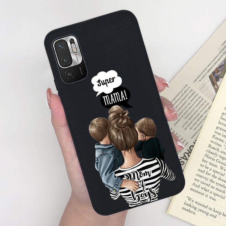 For Xiaomi Redmi Note 10 10T 11 SE 5G Case Pilot Cartoon Pattern Soft Silicone Back Cover For Xiaomi Poco M3 Pro 5G New Bumper