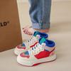 Autumn New High-top Mandarin Duck Little White Shoes Female Students Platform Casual Sports Board Shoes 2