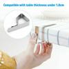 8/24pcs Tablecloth Clips Stainless Steel Anti-Slip Tablecloth Clamp Table Cloth Cover Fix Clips for Camping Wedding Promenade