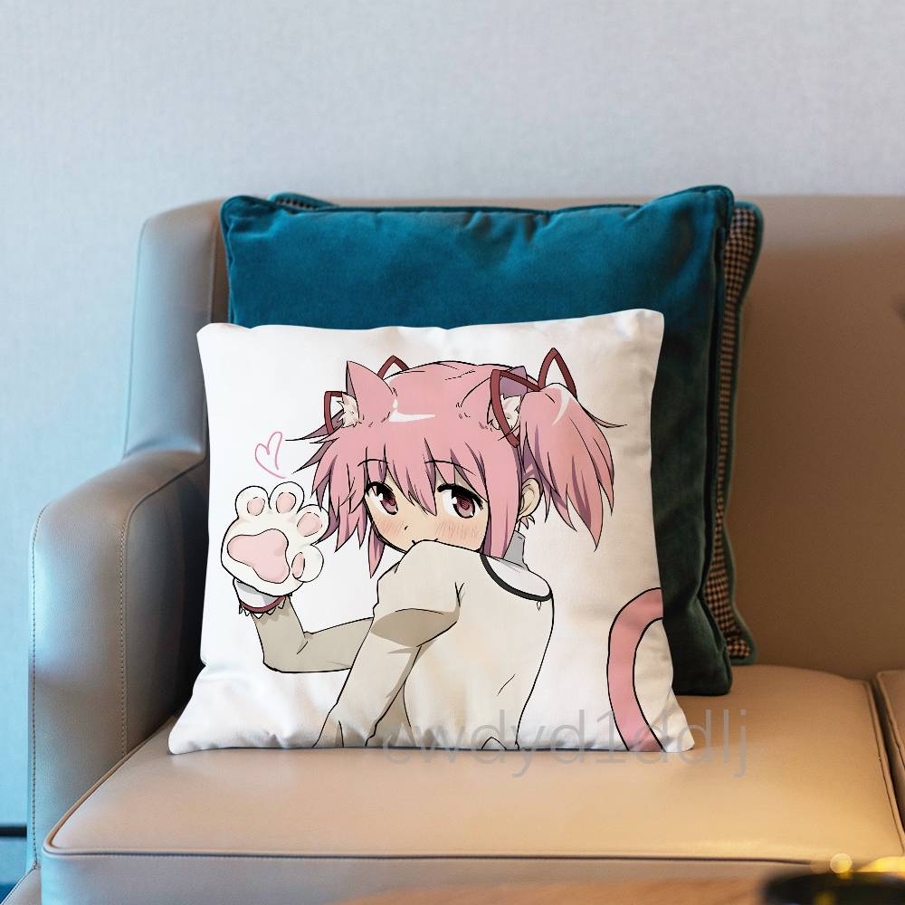 New Puella Magi MMadoka Magica Pillowcases Cute Funny Pillow Case For Wedding Party Home Decor Comfy Pillow Cover