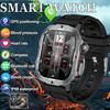 Outdoor Military Smartwatch New Men Sports Fitness Tracking Waterproof Watch Heart Rate Blood Oxygen Monitor BT Call Smart Watch