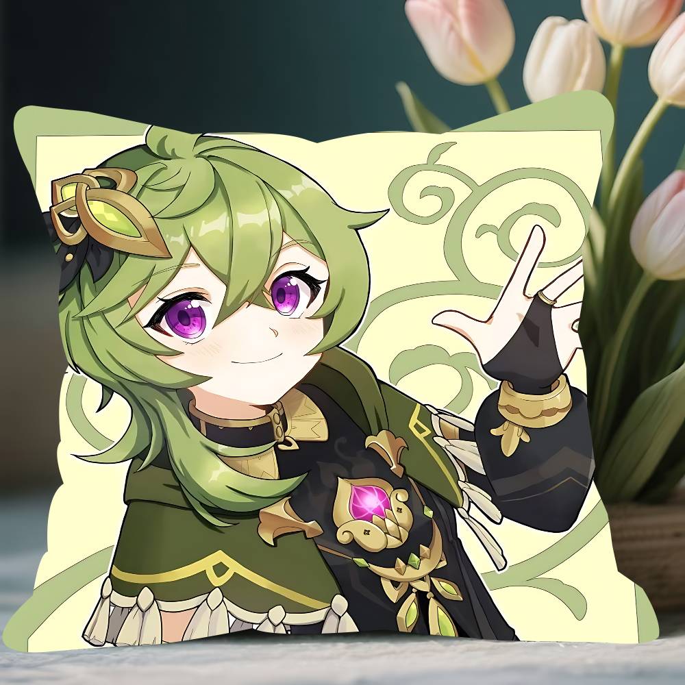 C-Collei G-Genshin Impact Kissenbezug Sofakissenbezug Heimzimmerdekoration Kindergeschenk