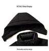 Men's 5-in-1 White Goose Down Jacket with Removable Liner - High-End Winter Outerwear for Middle-Aged Warmth
