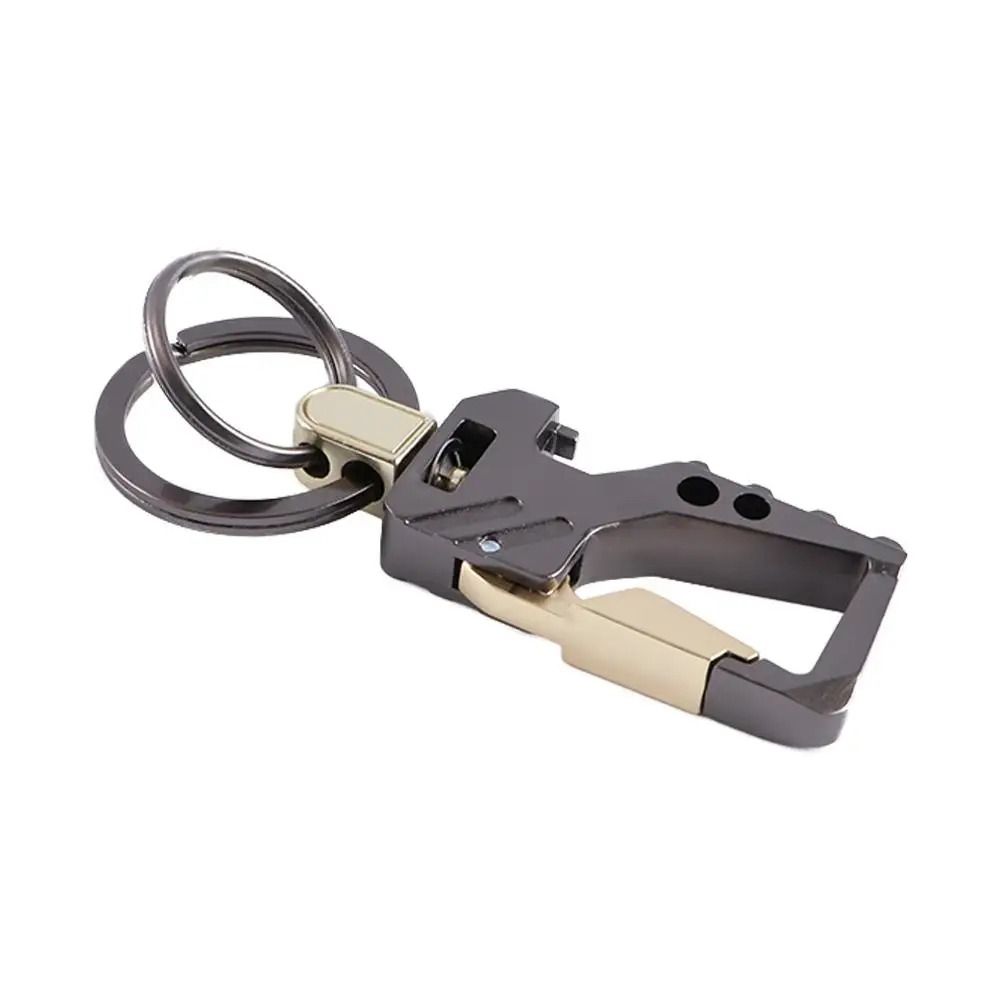 1Pcs Durable Multi-functional Key Chain Bottle Opener Carabiner Keyholders Metal Key Ring for Men Women