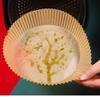 Air Fryer Disposable Paper  For Air Fryer Cheesecake Air Fryer Accessories Parchment Wood Pulp Steamer Baking Paper