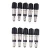 10 Pcs Bicycle Valve Core Removable German Without Tubes Tubeless Copper