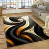 Luxurious Green Gold  Colour Marble Dream Carpet Rug for Bedroom Living Room Sofa Decoration,Children Game Large Decor Floor Mat
