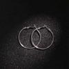 Women Geometric Punk Temperament Large Circle Party Fashion Hoop Earrings Ear Studs Jewelry