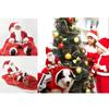 Haustier Hund Weihnachts Kostüm Weihnachtsmann Reitkostüm Haustierkleidung Reitendes Rentier Kostüm Haustier Weihnachtsprodukte