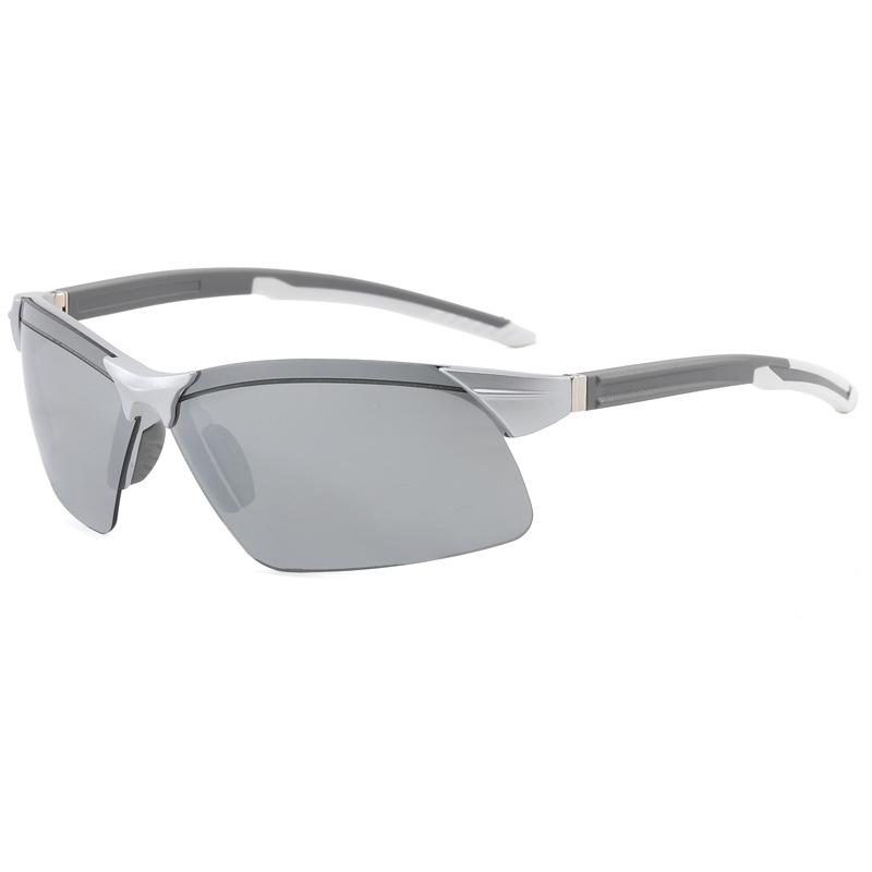 Cross Border New Sports Sunglasses Men Outdoor Hiking Cycling Glasses Frame Driver's Driving Wholesale