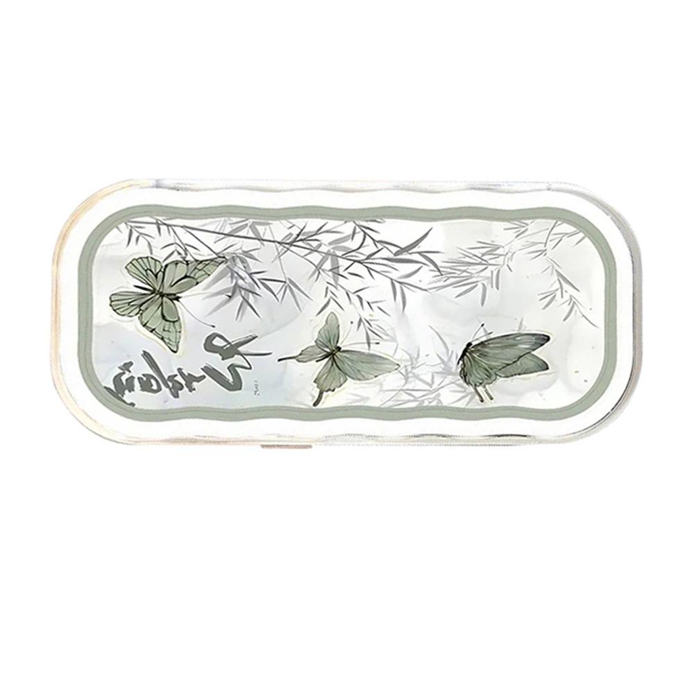 Kawaii Bowknot Transparent Glasses Case Butterfly Flower Sunglasses Storage Box Glasses Protective Case Gifts for Girls