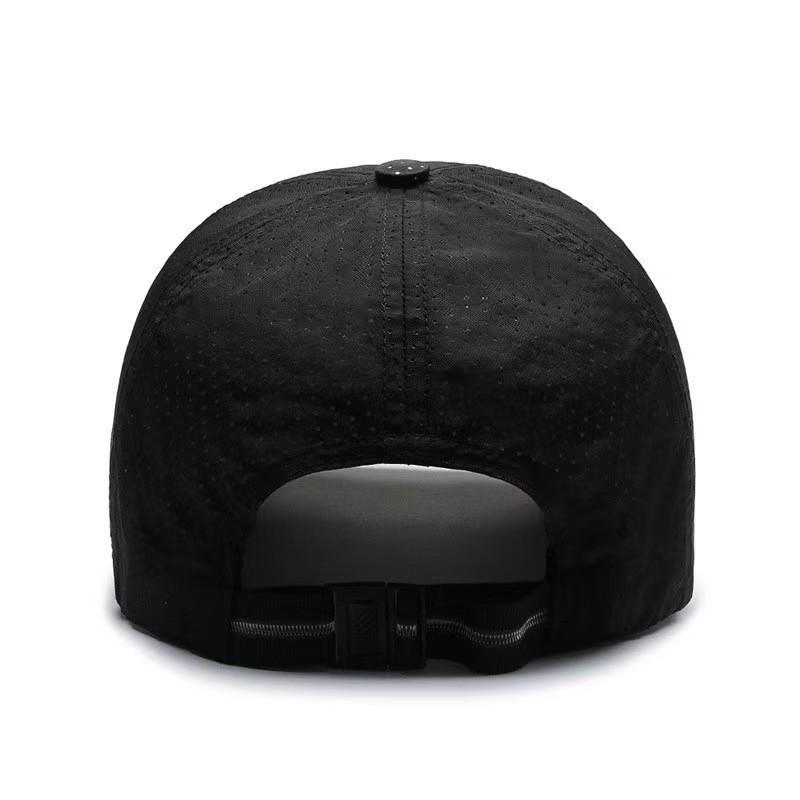 Mesh Breathable Sun Protection Baseball Cap with Reflective Lettering for Men & Women