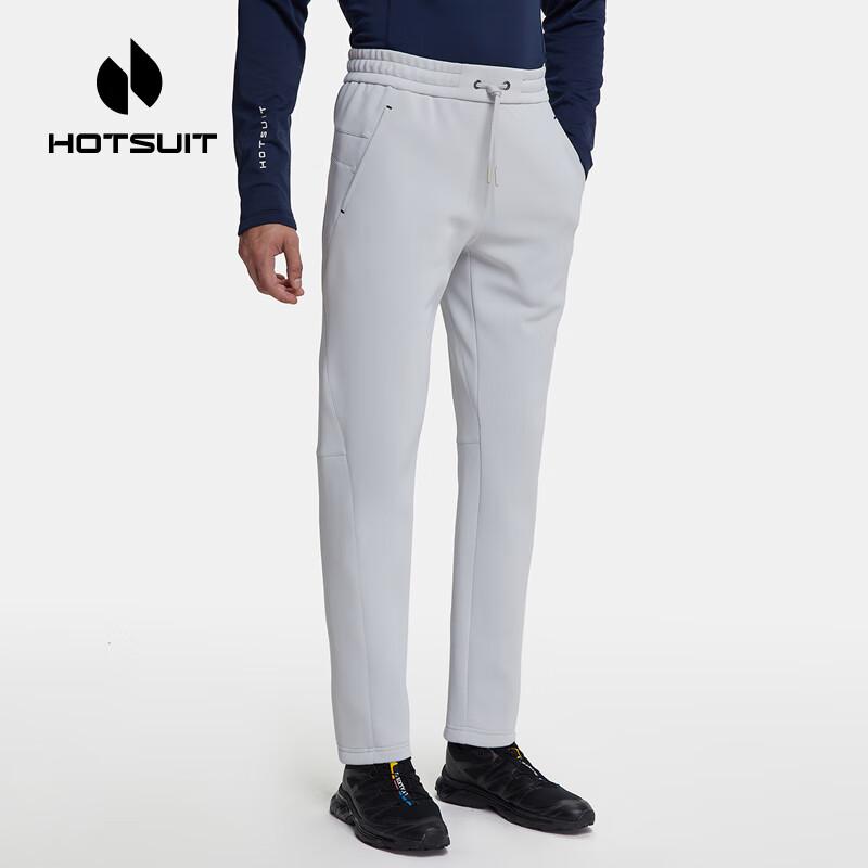 HOTSUIT H1321024 Knit Straight-Leg Casual Pants
