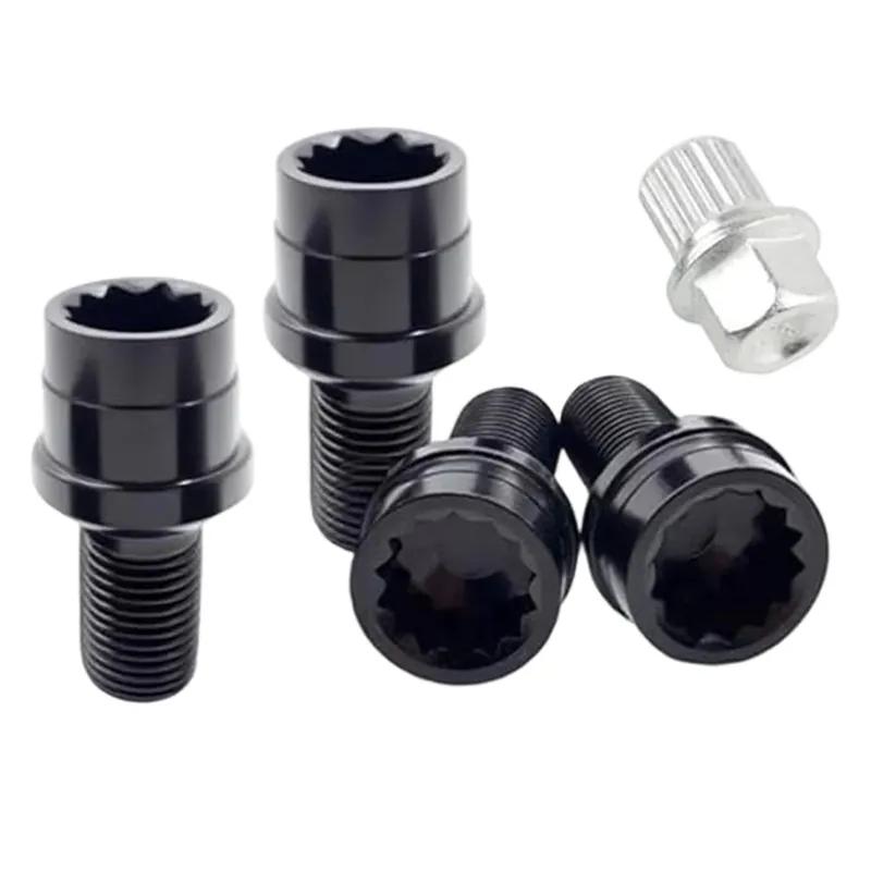 Locking Lug Nuts Locking Wheel Nuts Galvanizing Finish Precision Engineering Factory Specification Fit Wheel Anti-theft