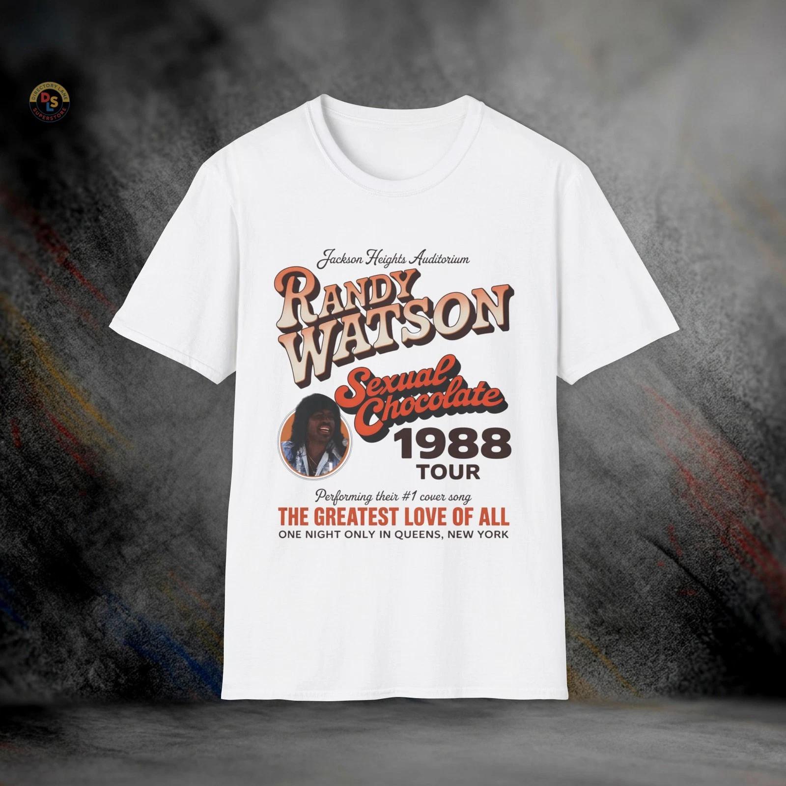 Randy Watson 1988 Tour Coming to America T-Shirt | Softstyle Tee XXXL