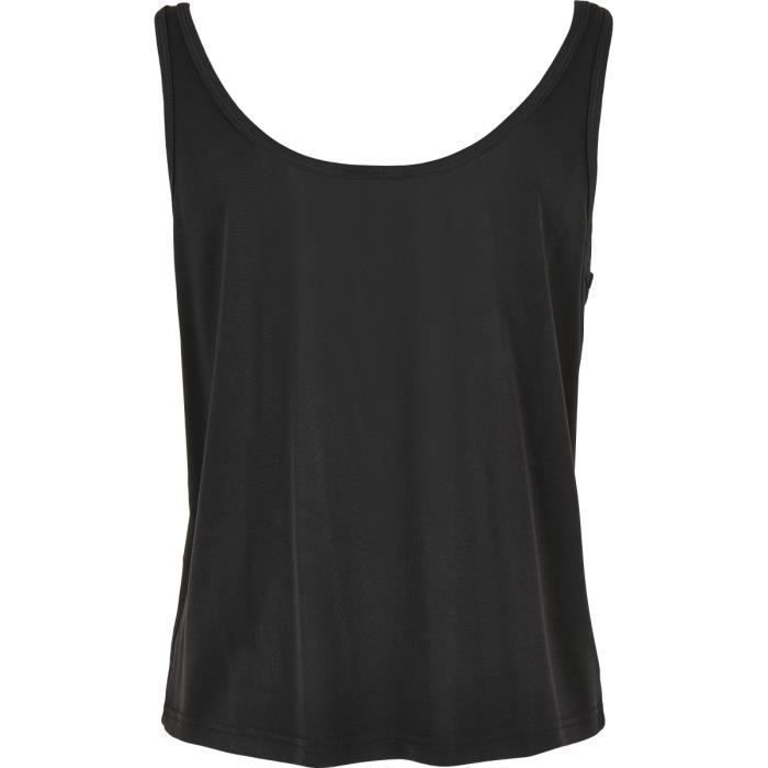 Damen Tanktop - Urban Classics - 3XL - Schwarz - Lockere Passform - Rundhalsausschnitt