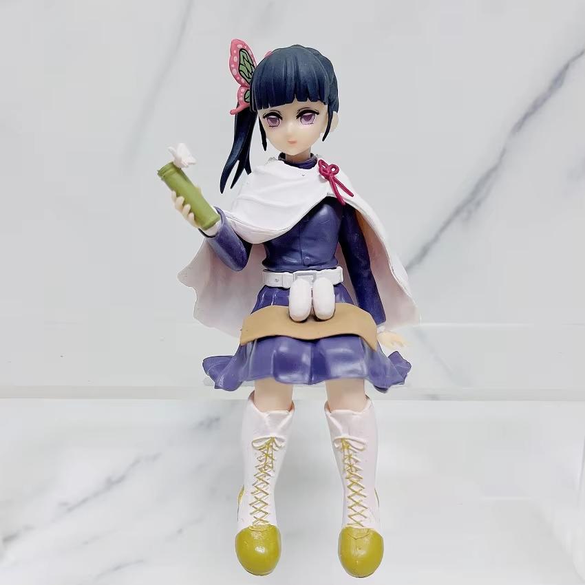 

10-15cm Anime Demon Slayer Figures Kamado Tanjirou Nezuko Sitting Posture Action Model PVC Desktop Ornament Collection Toy Gifts