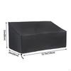 Folding Chair Cover, High Back Heavy Duty Stacked Dust Cover for Armchair