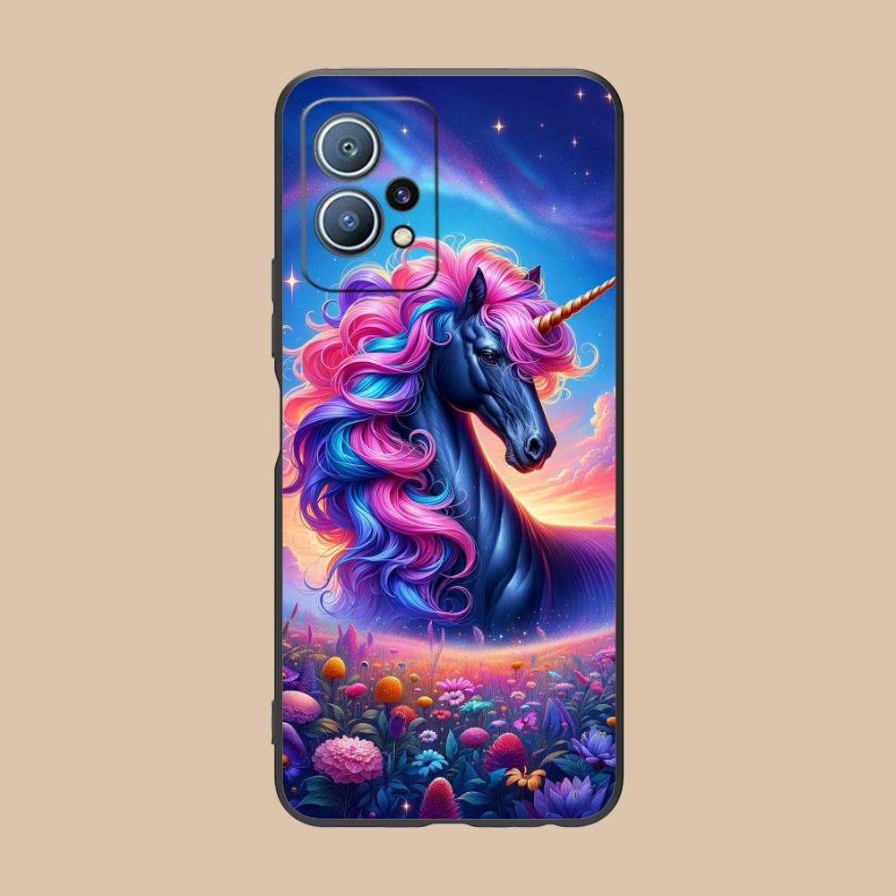 Fantasy Unicorn Mobile Phone Case for Huawei P60 P50 P40 P30 P20 P10 P9 P8 Pro Lite Plus Colorful Printing Cover Pretty Cover