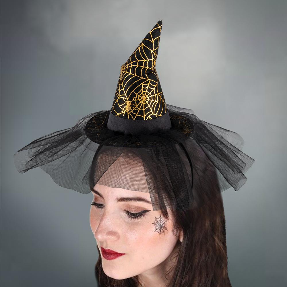 Halloween Decorations, Witch Headbands, Witch Hats, Spider Web Hair Accessories, Witch Hats, Headbands, Party Cosplay, Dress Up Hair Accessories