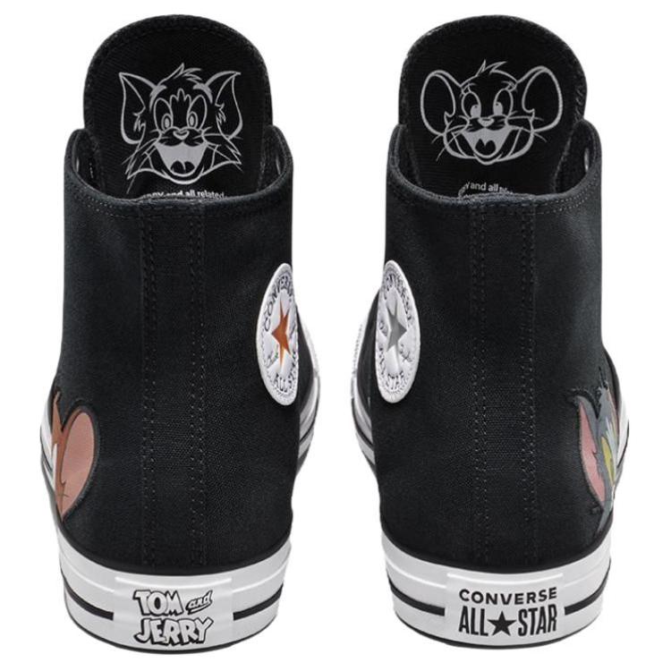Tom & Jerry x Converse Chuck Taylor All Star High Svart Herresneakers Multi Hvit A15113C