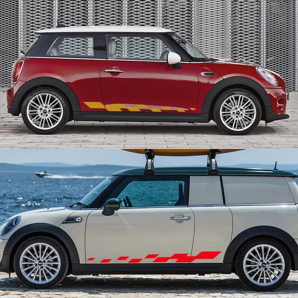 Car Stickers Graphics Racing Sport DIY Decor Decal Tuning Accessories For Mini Cooper S One JCW F56 F55 R55 R56 R60 F60 R61 F54