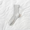 Mesh Breathable Mid-calf Socks - Summer Lightweight Style with Openwork, Lace-up, and Bow Details - Exquisite Mid-calf Women's Socks