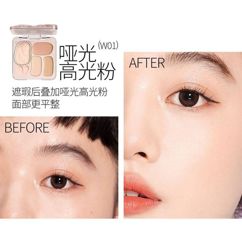 VEECCI - Adaptable 4-Color Concealer Palette - 2 Colors