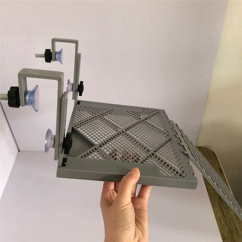 A74E-Turtle Basking Platform Non-Slip Ramp & Tray 60-120Gal Tanks