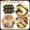6 Pcs 50th Birthday Table Runners Plastic Black and Gold Tablecloths Happy 50th Birthday Table Runners 14x108 Inch for Men Women Anniversary