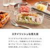 iwaki Heat-Resistant Glass Food Storage Container 7-Piece Set Pack & Range System Set GP-PRN-7DGY Dark Gray