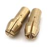 10Pcs Brass Drill Chuck Collet Bits 0.5-3.2Mm 4.8Mm Shank For Rotary Tool