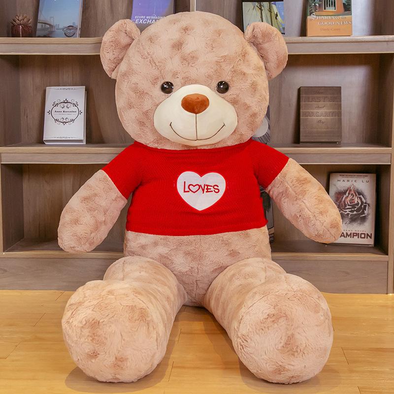 American Big Bear Doll Hug Bear Doll Teddy Bear Ragdoll Plush Toy Valentine's Day Birthday Gift Girl